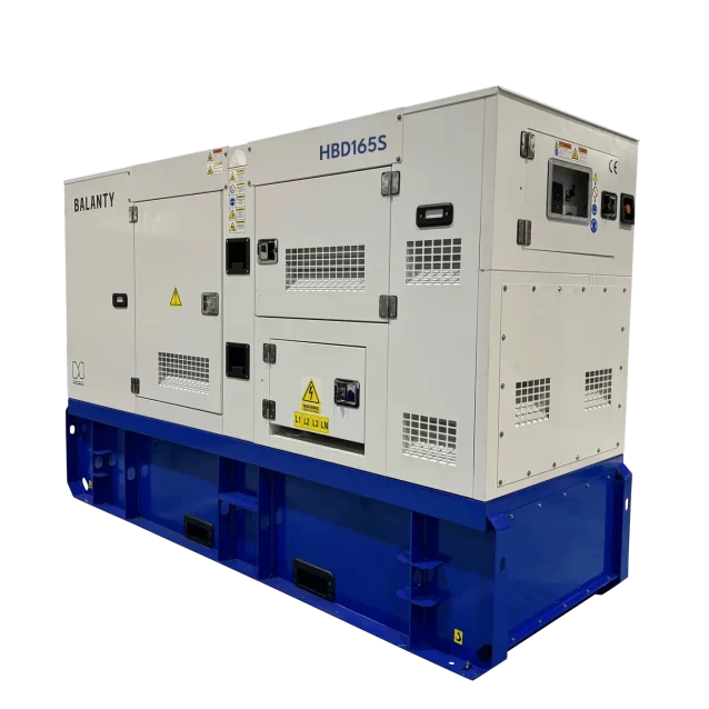 Generator de curent trifazat cu motor diesel Balanty by Hyundai HBD165S, 132 kW