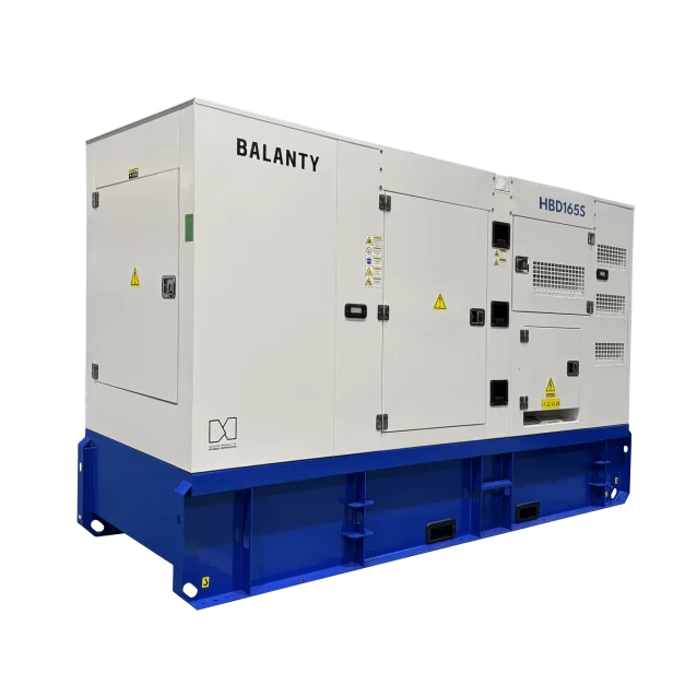 Generator de curent trifazat cu motor diesel Balanty by Hyundai HBD165S, 132 kW