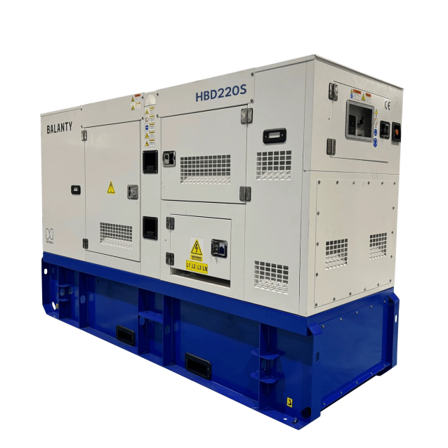 Generator de curent trifazat cu motor diesel Balanty by Hyundai HBD220S, 176 kW Generator de curent trifazat cu motor diesel Balanty by Hyundai HBD220S, 176 kW