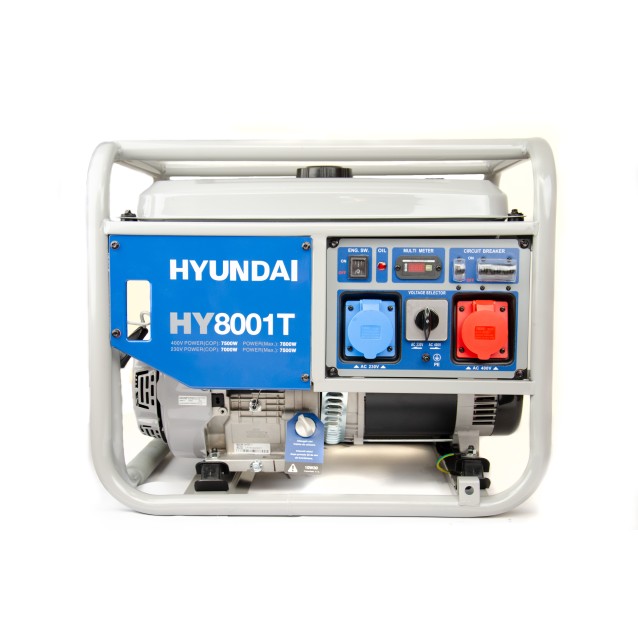 Generator de curent trifazat 7 kW Hyundai HY-8001T