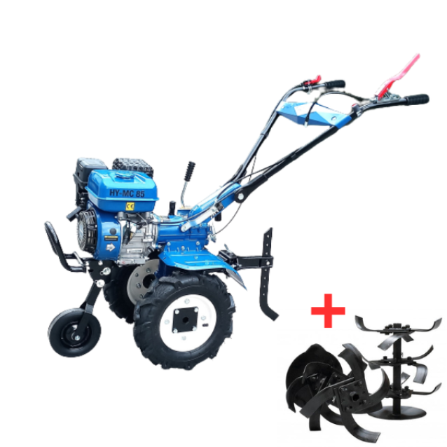 Motocultor Hyundai HY-MC85 pe benzina, putere 7 CP, 212 cmc, latime maxima de lucru 85 cm, adancime de frezare 10-30 cm, freza de pamant si roti de cauciuc Motocultor Hyundai HY-MC85 pe benzina, putere 7 CP, 212 cmc, latime maxima de lucru 85 cm, adancime de frezare 10-30 cm, freza de pamant si roti de cauciuc