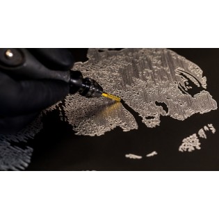 Freză de decupare cu varf plat din carbură de wolfram Dremel 3,2 mm