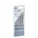 Set 5 burghie coada hexagonala pentru metal Bosch HSS PointTeQ 2 -6 mm