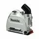 Sistem de extractie a prafului si ghidare Makita pentru polizoare cu disc de 125 mm
