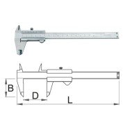 Subler UNIOR 0 - 150mm 271 Subler UNIOR 0 - 150mm 271