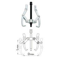 Extractor cu doua brate reglabile UNIOR 230x190 NR.2 680/2 Extractor cu doua brate reglabile UNIOR 230x190 NR.2 680/2