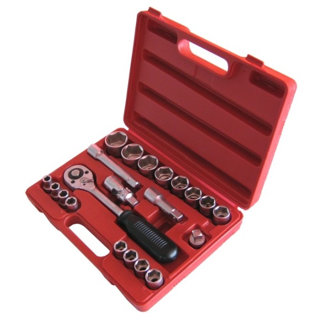 MTX MASTER - Trusa chei tubulare cu antrenor de 1/2 inch - 21 piese MTX MASTER - Trusa chei tubulare cu antrenor de 1/2 inch - 21 piese