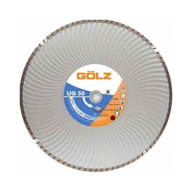 Disc diamantat universal GOLZ UG 50-125