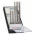 Set Robust Line 5 burghie SDS-plus-5 BOSCH diametre  5, 6, 8, 10