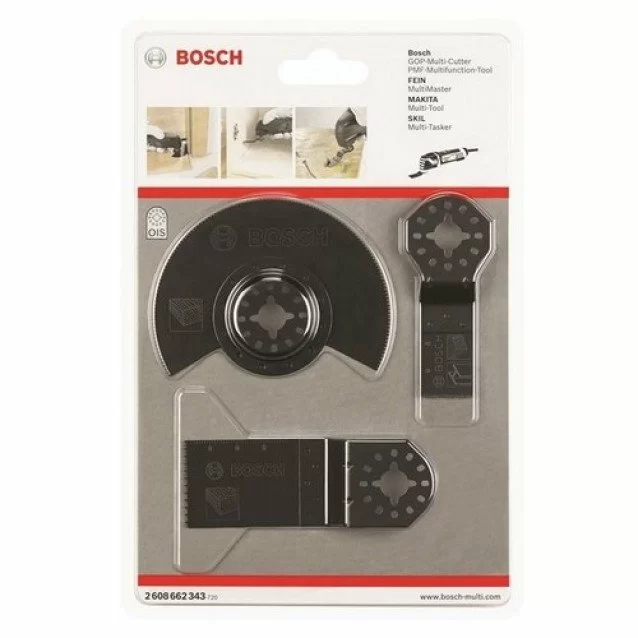 Set 3 panze multifunctionale BOSCH pentru faianta