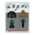 Set 4 panze multifunctionale BOSCH pentru faianta