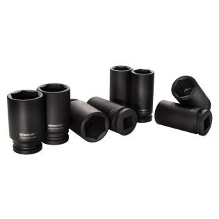 Set chei tubulare lungie de impact RODCRAFT RS618D 3/4 inch - 8 piese Set chei tubulare lungie de impact RODCRAFT RS618D 3/4 inch - 8 piese