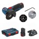 Polizor cu acumulatori BOSCH GWS 12V-76, 2 acum. 3.0 Ah, L-BOXX Polizor cu acumulatori BOSCH GWS 12V-76, 2 acum. 3.0 Ah, L-BOXX