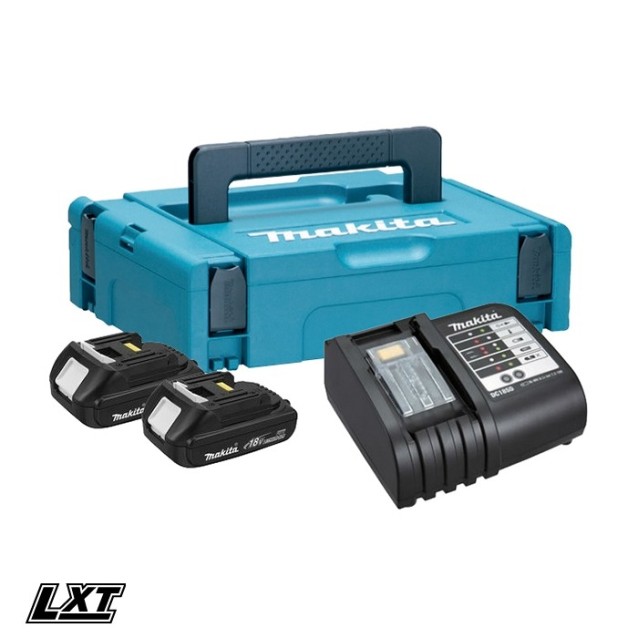 Kit acumulatori cu incarcator Li-Ion LXT 18V 1,5Ah MAKITA 197136-5 Kit acumulatori cu incarcator Li-Ion LXT 18V 1,5Ah MAKITA 197136-5