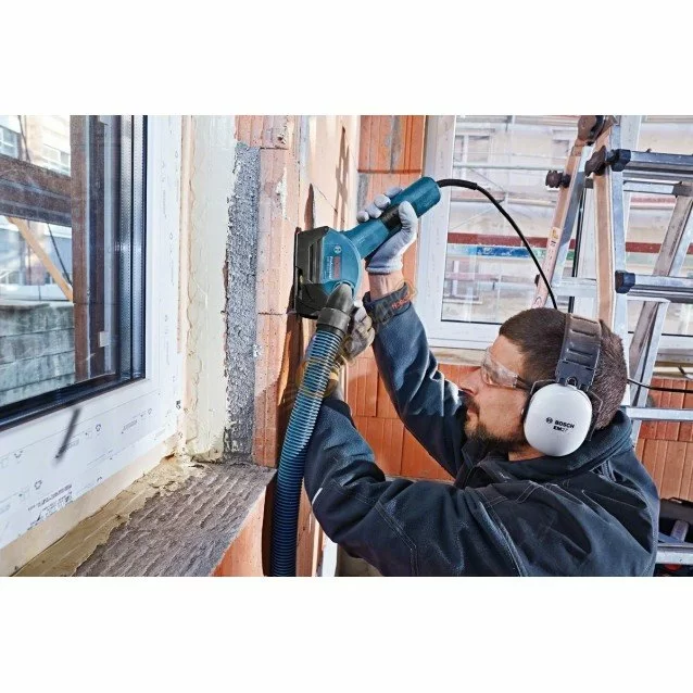 Sistem de extractie a prafului si ghidare Bosch GDE 125 EA-S