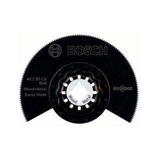 BOSCH - Pânză de ferăstrău segmentată Starlock BIM ACZ 85 EB Lemn si Metal BOSCH - Pânză de ferăstrău segmentată Starlock BIM ACZ 85 EB Lemn si Metal