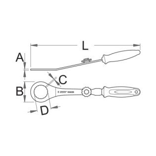 Scula ansamblu ax pedala UNIOR- 1609/2BI Scula ansamblu ax pedala UNIOR- 1609/2BI