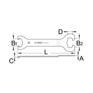 Scula pentru ghidarea lagărelor, pentru modelele mai vechi UNIOR - 1672/2  Scula pentru ghidarea lagărelor, pentru modelele mai vechi UNIOR - 1672/2