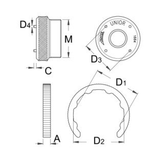 XTR Extractor UNIOR - 1664  XTR Extractor UNIOR - 1664