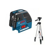 Nivela laser cu linii si puncte Bosch GCL 25 cu stativ BS 150 Nivela laser cu linii si puncte Bosch GCL 25 cu stativ BS 150