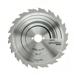 Panza Fierastrau Circular Bosch Speedline Wood 230 x 30 x 2,6 18 dinti