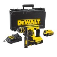 Ciocan rotopercutor profesional cu acumulator 18V DeWalt DCH253M2, SDS plus, energie de impact 2.1 J, 2 x acumulator 4 Ah, incarcator si valiza transport Ciocan rotopercutor profesional cu acumulator 18V DeWalt DCH253M2, SDS plus, energie de impact 2.1 J, 2 x acumulator 4 Ah, incarcator si valiza transport