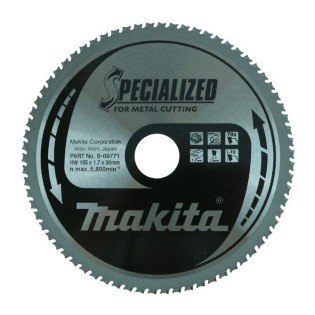Panza fierastrau circular pentru debitat metal MAKITA 185x30x70 Panza fierastrau circular pentru debitat metal MAKITA 185x30x70