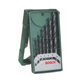 Burghiu coada cilindrica pentru metal Bosch Set 7 buc X-Line Burghiu coada cilindrica pentru metal Bosch Set 7 buc X-Line