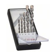 Burghiu coada cilindrica pentru beton Bosch Set 5 buc CYL-3 SilverPercution Burghiu coada cilindrica pentru beton Bosch Set 5 buc CYL-3 SilverPercution