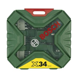 BOSCH Trusa insurubare si gaurire 35 accesorii X-LINE