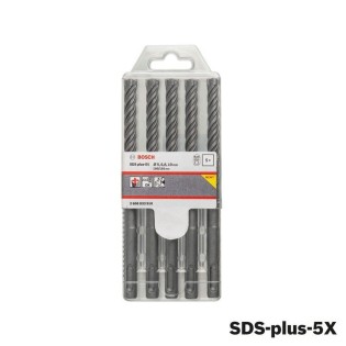 BOSCH Set 5 burghie SDS-plus-5X 6,8,10