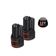 Set 2 acumulatori BOSCH 12 V 3,0 Ah Set 2 acumulatori BOSCH 12 V 3,0 Ah