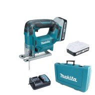 Ferastrau vertical cu acumulatori Makita JV183DWE 18V, 2X1,3Ah, Valiza Ferastrau vertical cu acumulatori Makita JV183DWE 18V, 2X1,3Ah, Valiza