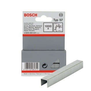 Capse tip 57 de 10mm BOSCH set 1000 bucati Capse tip 57 de 10mm BOSCH set 1000 bucati