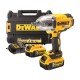 Masina de insurubat cu impact cu acumulator 18V DeWalt DCF899P2-QW, motor fara perii, 950 Nm, prindere patrat 1/2, 2 x acumulator 5 Ah, incarcator si valiza Tstak