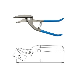 Foarfeca de tabla tip "pecican" UNIOR - 567R/7P