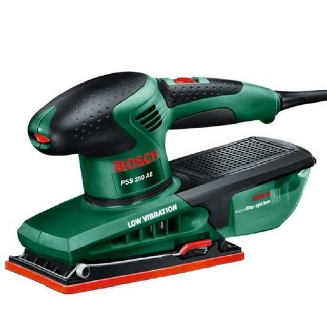 Slefuitor cu vibratii Bosch PSS 250 AE Slefuitor cu vibratii Bosch PSS 250 AE