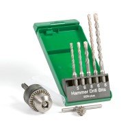 Set 5 burghie SDS-plus-5, mandrina cu cheie si adaptor SDS-Plus HITACHI Set 5 burghie SDS-plus-5, mandrina cu cheie si adaptor SDS-Plus HITACHI