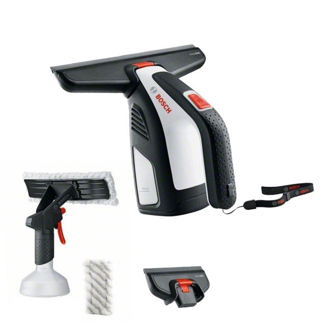Aspirator pentru spalat geamuri Bosch GlassVAC cu acumulator integrat 3.6V, incarcare usb