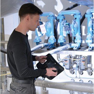 Lampa de lucru profesionala AntiEx LED - COB cu acumulator Scangrip NOVA-EX R, 4000 lumeni