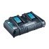 Incarcator rapid multivoltaj cu 2 porturi MAKITA DC18RD