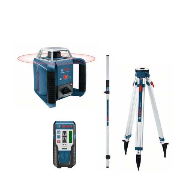 Nivela laser rotativa Bosch GRL 400 H plus BT 170 HD, GR 240