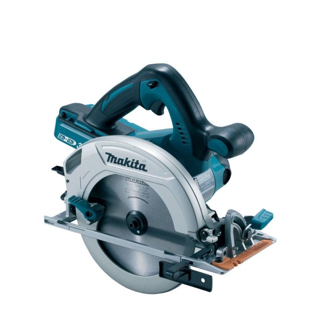 Fierastrau circular cu acumulator 18 V, Makita DHS710Z, 18, panza de 190 mm, adancime maxima de taiere 98.5 mm, motor cu perii, livrat fara acumulator si incarcator