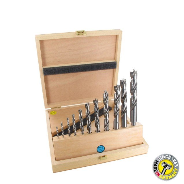 Set 11burghie HSS pentru lemn 3 - 16 mm FAMAG 1591.511 Set 11burghie HSS pentru lemn 3 - 16 mm FAMAG 1591.511