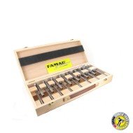 Set 10 freze SUPER-Forstner 10 - 40 mm FAMAG 1630.510 Set 10 freze SUPER-Forstner 10 - 40 mm FAMAG 1630.510
