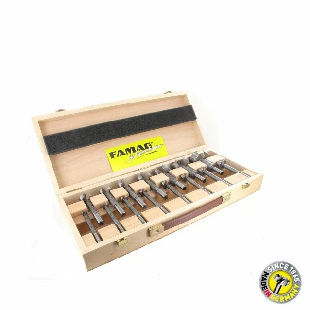 Set 10 freze SUPER-Forstner 10 - 40 mm FAMAG 1630.510