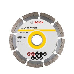 Disc diamantat Bosch ECO for Universal 125 x 2.0 Disc diamantat Bosch ECO for Universal 125 x 2.0