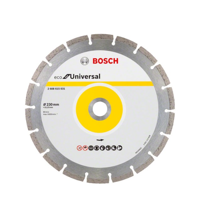 Disc diamantat Bosch ECO for Universal 230 x 2.6