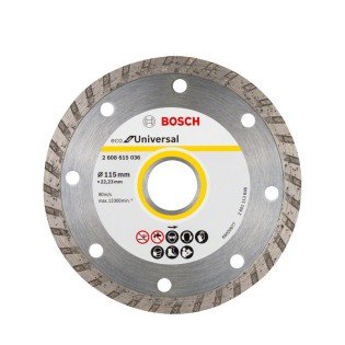 Disc diamantat Bosch ECO for Universal Turbo 115 x 2.0 Disc diamantat Bosch ECO for Universal Turbo 115 x 2.0