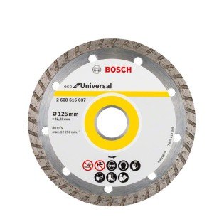 Disc diamantat Bosch ECO for Universal 125 x 2.4 Disc diamantat Bosch ECO for Universal 125 x 2.4